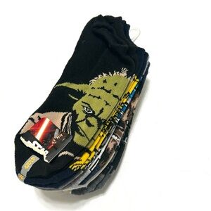 Disney Star Wars Big Kid no show Ankle Socks size L
